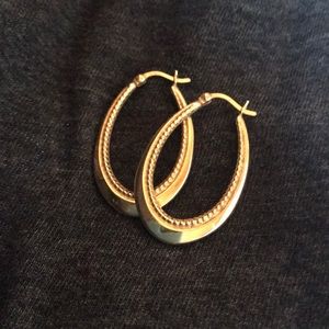 Gold Hoop Earrings